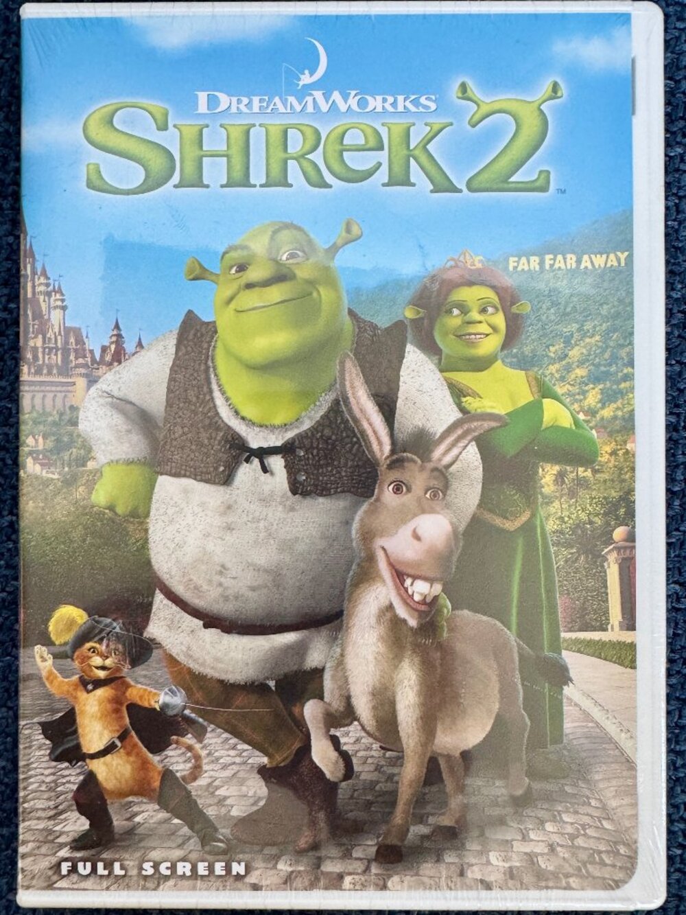 NEW Dreamworks SHREK 2 Full Scree DVD Brand New Sealed version française incluse